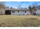 A view of the backyard featuring a spacious lawn and fence at 127 Oldenburg Dr, Riverdale, GA 30274
