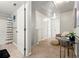 Hallway features a neutral color palette, carpet flooring, and well-placed lighting fixtures, creating a cozy atmosphere at 1119 Brownstone Dr, Marietta, GA 30008