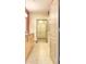 Bathroom featuring light wooden cabinets, granite countertops and tile flooring at 390 17Th Nw St # 2024, Atlanta, GA 30363