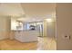 Living room showcasing bar seating, modern appliances, and an open floor plan at 390 17Th Nw St # 2024, Atlanta, GA 30363