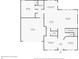 First floor plan showing a kitchen, living room, dining room, Gathering room, and two-car garage at 1340 Slaton Manor Dr, Conyers, GA 30012