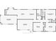 Detailed floor plan showing layout of kitchen, living room, bedrooms, and bathrooms at 1467 Thompson Pl, Decatur, GA 30032