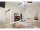 Spacious main bedroom with attached bath & walk-in closet, provides ample space for storage and privacy at 291 Folsom Glade Rd, Rydal, GA 30171