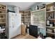 Walk-in pantry features plentiful shelving, storage, and a freezer at 291 Folsom Glade Rd, Rydal, GA 30171
