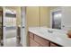 Bathroom with a large mirror and sink, offering a serene space for daily routines at 345 Oakwind Pt, Acworth, GA 30101