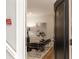 Inviting living room featuring modern decor and a glimpse of the interior through the doorway at 435 10Th Ne St # 18, Atlanta, GA 30309