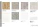 Samples of flooring, granite countertops, and kitchen backsplashes at 5842 Schelton Se Pl, Mableton, GA 30126