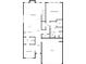 Detailed floor plan featuring living room, kitchen, laundry, and primary bedroom at 272 Laurel Canyon Pkwy, Canton, GA 30114