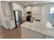 Modern kitchen featuring stainless steel appliances and granite countertops at 272 Laurel Canyon Pkwy, Canton, GA 30114