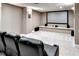 Home theater with large screen, comfortable seating and surround sound, perfect for movie nights at 515 Butler National Dr, Johns Creek, GA 30097