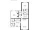 Second level floor plan featuring bedrooms, bathrooms, a laundry area and walk in closets at 15 Paces West Nw Dr, Atlanta, GA 30327