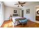Bright bedroom with hardwood floors and an ensuite bathroom at 4210 Gladney Dr, Atlanta, GA 30340
