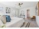 This main bedroom features French doors and ample lighting at 260 Westview Sw Pl, Atlanta, GA 30314