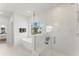 This main bathroom features a modern shower, soaker tub, and ample natural light at 2801 Univeter Rd, Canton, GA 30115