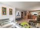 The bright living room is well-decorated and features a fireplace, and a bar area for entertaining at 3398 Lori Ln, Atlanta, GA 30340