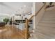 Modern kitchen with a large island, pendant lighting, and open floor plan at 3470 Serenade Nw Commons, Kennesaw, GA 30152
