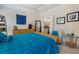 Bright main bedroom with tray ceilings, carpet, and furnishings at 3470 Serenade Nw Commons, Kennesaw, GA 30152