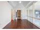 Bright bedroom with large windows and a walk-in closet, offering ample storage and natural light throughout at 2881 Peachtree Ne Rd # 704, Atlanta, GA 30305