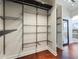 Well-organized walk-in closet with ample shelving, providing plenty of storage space and easy access to belongings at 2881 Peachtree Ne Rd # 704, Atlanta, GA 30305