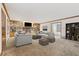 Inviting living room features a cozy fireplace, built-in bookshelves, and neutral tones at 357 Forest Lake Rd, Lawrenceville, GA 30046