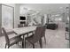 Open concept living room with dining area at 1011 Nours Cir, Lawrenceville, GA 30045