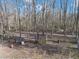 Wooded backyard with mature trees, providing a serene and natural setting at 5160 Bucknell Trce, Cumming, GA 30028
