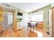 Eat-in kitchen with stainless appliances, hardwood flooring, and lots of cabinet space at 66 Goldrush Ne Cir, Atlanta, GA 30328