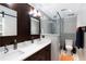 Beautiful bathroom with double vanities, a glass-enclosed shower, and modern fixtures for a spa-like experience at 808 Dixie Ne Ave, Atlanta, GA 30307