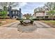 Inman Park Townhomes street view showcasing manicured shrubbery and attractive exterior townhome features at 808 Dixie Ne Ave, Atlanta, GA 30307