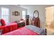 Bedroom with two twin beds, natural light, and access to an ensuite bathroom at 245 Dennis Dr, Alpharetta, GA 30009