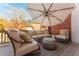 Relaxing back deck with comfortable seating, perfect for enjoying the outdoors at 78 Paces West Nw Cir, Atlanta, GA 30327