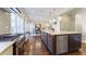 Spacious kitchen showcasing an island with stainless steel appliances at 78 Paces West Nw Cir, Atlanta, GA 30327