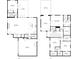 Floor plan featuring garage, living room, kitchen, bedrooms, baths, balcony, sunroom, patio, and pantry at 56 Walthall Ne St, Atlanta, GA 30307