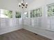 This breakfast nook features lots of windows and light at 53 Carrington Lndg, Douglasville, GA 30134