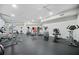 Fitness center featuring treadmills, ellipticals, and free weights at 11 Perimeter E Ctr # 1115, Atlanta, GA 30346