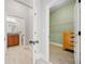 Hallway leads to the bathroom and closet space at 11 Perimeter E Ctr # 1115, Atlanta, GA 30346