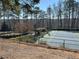 Well-maintained community tennis courts offering a scenic view and recreational opportunities at 1401 Riverview Se Dr # 1401, Marietta, GA 30067