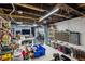 Unfinished basement featuring storage and work areas, offering customization potential with exposed wiring and duct work at 1666 Johnson Ne Rd, Atlanta, GA 30306