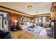 Cozy living room features hardwood floors, fireplace, and natural lighting at 1666 Johnson Ne Rd, Atlanta, GA 30306