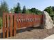 Entrance sign to the City of Atlanta's Westside Park at 1696 Gunnin Nw Trce # 244, Atlanta, GA 30318