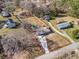 Birds eye view of the property showing the home, large yard, and established neighborhood at 4493 Old Hiram Lithia Spgs Rd, Powder Springs, GA 30127