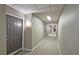 Hallway with carpeting and interior doors at 1074 Peachtree Sw Walk # B 216, Atlanta, GA 30309