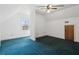 Bedroom with a ceiling fan, natural light, and neutral wall colors at 320 Morganshire Pl, Atlanta, GA 30350