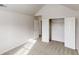 Bedroom with a vaulted ceiling, carpeted floor, closet and neutral walls at 2357 Wellborn Hills Pl, Lithonia, GA 30058