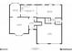Layout of first floor including living room, dining room, kitchen, Gathering room, and garage at 2357 Wellborn Hills Pl, Lithonia, GA 30058