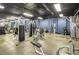 Spacious gym area with various weight machines and free weights for a full workout at 1101 Juniper St # 61, Atlanta, GA 30309