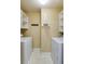 Dedicated laundry room with washer, dryer, and shelving for organized storage at 1101 Juniper St # 61, Atlanta, GA 30309