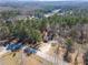 An aerial view of the lot with surrounding mature trees at 3150 Old Van Wert Rd, Villa Rica, GA 30180