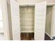 Walk-in pantry with wire shelving and storage baskets to keep things organized at 3780 Baxley Pine Trl, Suwanee, GA 30024