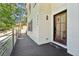 Cozy entryway featuring a stylish front door with glass, brick exterior and decorative doormat welcomes visitors at 2423 Melinda Ne Dr, Atlanta, GA 30345